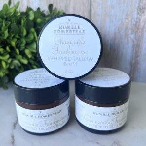 Whipped Tallow Balm - Chamomile Frankincense